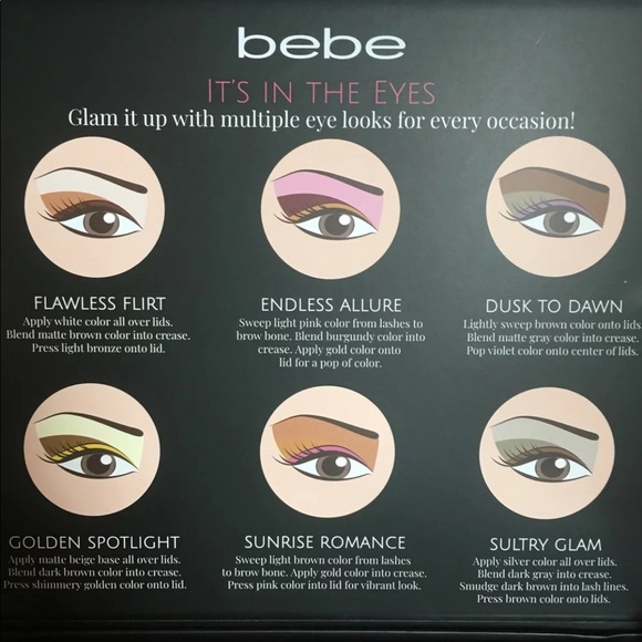 Bebe Makeup Bebe Beauty Vault Kit Its In The Eyes Poshmark